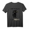 Lustiges Katzen T-Shirt mit Spruch 'Ich habe mein Haus dafür verlassen' – Perfekt für Katzenliebhaber und Humorfreunde
