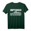 Impfen - nichts für Weicheier T-Shirt | Lustiges Outfit für Geimpfte & Impf-Befürworter