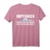 Impfen - nichts für Weicheier T-Shirt | Lustiges Outfit für Geimpfte & Impf-Befürworter