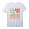 Herren Opa der Mann der alles reparieren kann - Lustiges Reparatur T-Shirt für Papa, Großvater & Hobby-Handwerker