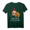 Faultier Weihnachten Xmas Schlaf Pyjama - Lustiges Faultier Geschenk für Damen und Herren, festliche Pyjamas für Advent, Nikolaus & Weihnachten