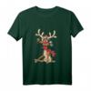 Lustiges Rentier Weihnachten - Christmas Geweih Langarmshirt für Familien, Kinder & Musikliebhaber als Geschenkidee