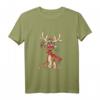 Lustiges Rentier Weihnachten - Christmas Geweih Langarmshirt für Familien, Kinder & Musikliebhaber als Geschenkidee