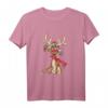 Lustiges Rentier Weihnachten - Christmas Geweih Langarmshirt für Familien, Kinder & Musikliebhaber als Geschenkidee