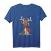 Lustiges Rentier Weihnachten - Christmas Geweih Langarmshirt für Familien, Kinder & Musikliebhaber als Geschenkidee