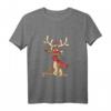 Lustiges Rentier Weihnachten - Christmas Geweih Langarmshirt für Familien, Kinder & Musikliebhaber als Geschenkidee