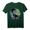Star Trek Original Series Spock Retro Badge Premium T-Shirt – Offiziell lizenziertes Sci-Fi Fan-Shirt für Trekkies
