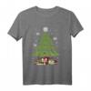 Star Wars Möge Die Macht Mit Dir Sein Weihnachtsbaum Langarmshirt – Offiziell lizenziertes Star Wars Geschenk für Weihnachten