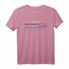 NASA Rocket Launch Stripes T-Shirt - Offiziell lizenzierte NASA Kleidung für Raumfahrtfans