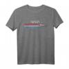 NASA Rocket Launch Stripes T-Shirt - Offiziell lizenzierte NASA Kleidung für Raumfahrtfans