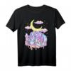 Pastell Goth Kawaii Kristall Drachen & Halbmond T-Shirt – Bunte Gothic Mode für kreative Styles & Ästhetik-Liebhaber