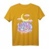 Pastell Goth Kawaii Kristall Drachen & Halbmond T-Shirt – Bunte Gothic Mode für kreative Styles & Ästhetik-Liebhaber