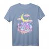 Pastell Goth Kawaii Kristall Drachen & Halbmond T-Shirt – Bunte Gothic Mode für kreative Styles & Ästhetik-Liebhaber