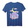 Pastell Goth Kawaii Kristall Drachen & Halbmond T-Shirt – Bunte Gothic Mode für kreative Styles & Ästhetik-Liebhaber
