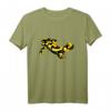 Feuersalamander Echte Salamander Feuermolch Lurch T-Shirt – Klassisch geschnitten mit doppelt genähtem Saum für Tierliebhaber & Naturschützer
