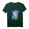 Star Wars R2-D2 Rebellion Logo Paint Splatter T-Shirt - Offiziell Lizenzierte Star Wars Kleidung für Fans