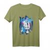 Star Wars R2-D2 Rebellion Logo Paint Splatter T-Shirt - Offiziell Lizenzierte Star Wars Kleidung für Fans
