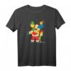 HapKoala Simpsons Family T-Shirts - Lustige Homer, Marge, Bart, Lisa & Maggie Holiday T-Shirts für Fans und Familien