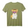 Corgi Dog Queen Elizabeth II Sonnenbrille T-Shirt - Lustiges britisches Königshaus Geschenk für Fans, Pride & Weihnachten