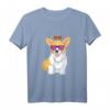 Corgi Dog Queen Elizabeth II Sonnenbrille T-Shirt - Lustiges britisches Königshaus Geschenk für Fans, Pride & Weihnachten
