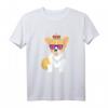 Corgi Dog Queen Elizabeth II Sonnenbrille T-Shirt - Lustiges britisches Königshaus Geschenk für Fans, Pride & Weihnachten