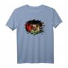 Palästina Flagge und Löwe - Patriotisches T-Shirt für Fans, Reisende und Tierliebhaber