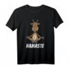 Lustiges Yoga Ziege T-Shirt für Meditation und Zen Fans - Perfekt als Geschenk für Buddhismus- und Tierliebhaber