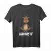 Lustiges Yoga Ziege T-Shirt für Meditation und Zen Fans - Perfekt als Geschenk für Buddhismus- und Tierliebhaber