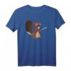 Niedlicher Biber TierGeschenk Hockey Kanada T-Shirt – Perfektes Geschenk zu Weihnachten & Geburtstag für Kanadier, Hockey-Fans und Tierliebhaber