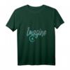 Damen Hippie Friedenszeichen T-Shirt mit V-Ausschnitt – Kreatives Anti-Kriegs Design für Harmonie, Liebe und Freundlichkeit