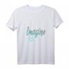 Damen Hippie Friedenszeichen T-Shirt mit V-Ausschnitt – Kreatives Anti-Kriegs Design für Harmonie, Liebe und Freundlichkeit