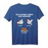 Das Wahre Leben der Hühner Lustiges Huhn Bauer T-Shirt – Perfekt für Landwirte, Hühnerliebhaber & als Oster-Geschenk
