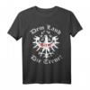 Tiroler Landesthemen T-Shirt zum HapKoala im Retro Look – Tiroler Wappen, Berge & Tiroler Spruch 'Dem Land Tirol die Treue!'