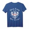 Tiroler Landesthemen T-Shirt zum HapKoala im Retro Look – Tiroler Wappen, Berge & Tiroler Spruch 'Dem Land Tirol die Treue!'