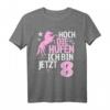 Hoch die Hufen 8 Jahre Pferde Reiten Mädchen T-Shirt – Perfektes Geburtstagsgeschenk für Reitmädchen, Schwester, Tochter & Nichte