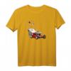Lustiges Rasenmäher schieben T-Shirt – Perfekt für Gartenliebhaber und Hobbygärtner, lustiges Gartenthema für den Alltag