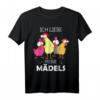 Ich liebe meine Mädels Hühner Sprüche Geflügelbauer Geschenk T-Shirt – Lustiges Bauernhof-Outfit für Landwirte, Bäuerinnen & Hühnerliebhaber zum Geburtstag