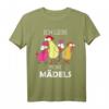 Ich liebe meine Mädels Hühner Sprüche Geflügelbauer Geschenk T-Shirt – Lustiges Bauernhof-Outfit für Landwirte, Bäuerinnen & Hühnerliebhaber zum Geburtstag
