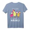 Ich liebe meine Mädels Hühner Sprüche Geflügelbauer Geschenk T-Shirt – Lustiges Bauernhof-Outfit für Landwirte, Bäuerinnen & Hühnerliebhaber zum Geburtstag