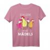 Ich liebe meine Mädels Hühner Sprüche Geflügelbauer Geschenk T-Shirt – Lustiges Bauernhof-Outfit für Landwirte, Bäuerinnen & Hühnerliebhaber zum Geburtstag