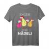 Ich liebe meine Mädels Hühner Sprüche Geflügelbauer Geschenk T-Shirt – Lustiges Bauernhof-Outfit für Landwirte, Bäuerinnen & Hühnerliebhaber zum Geburtstag