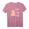 Schwein Schweinchen Ferkel Sau Hausschwein Bäuerin T-Shirt - Perfektes Geschenk für Landwirte, Schweinezüchter & Bäuerinnen
