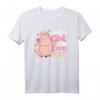 Schwein Schweinchen Ferkel Sau Hausschwein Bäuerin T-Shirt - Perfektes Geschenk für Landwirte, Schweinezüchter & Bäuerinnen