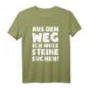 Muss Steine Suchen! Lustiges Geologe Geologie T-Shirt – Originelles Geschenk für Gesteinsliebhaber und Hobby-Geologen zu Weihnachten, Geburtstag oder Valentinstag