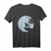 Jack Russell Terrier Vollmond Hund Liebe Natur Geschenk T-Shirt – Perfektes Geschenk für Hundeliebhaber und Naturfreunde