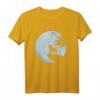 Jack Russell Terrier Vollmond Hund Liebe Natur Geschenk T-Shirt – Perfektes Geschenk für Hundeliebhaber und Naturfreunde