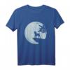 Jack Russell Terrier Vollmond Hund Liebe Natur Geschenk T-Shirt – Perfektes Geschenk für Hundeliebhaber und Naturfreunde