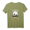 Mit dem Hund Wandert - Lustiges Wanderspruch Damen T-Shirt als Geschenk für Hundebesitzerinnen & Wanderfans
