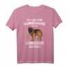 Leonberger Glitzer Hundehalter Geschenk T-Shirt mit Humor - Perfekt für Gassi, Hundetreffen & als Geschenk für Hundeliebhaber