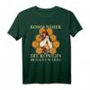Komm näher, die Königin braucht Wärme - Bienen Design Imker T-Shirt als Geschenk für Bienenliebhaber und Imker